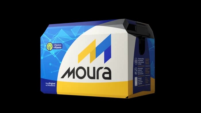 Bateria Moura Azul