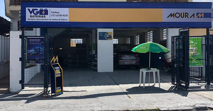 Fachada da loja VG Baterias